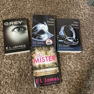 E L James Books (4 books)